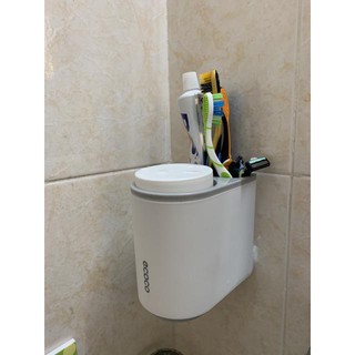 Kệ Để Bàn Chải Đánh Răng Ecoco, Kệ Ecoco Lắp Đặt Dán Tường