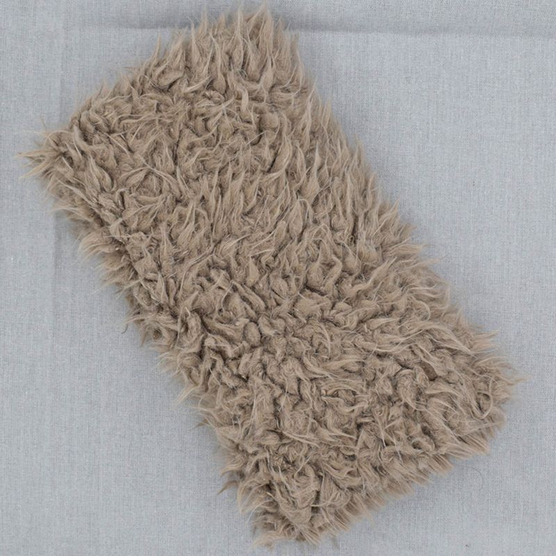 Newborn baby photography props photo blanket soft fur background decorative blanket