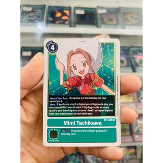 Thẻ bài digimon mã bt1-089 - mimi tachikawa - tamer - rare