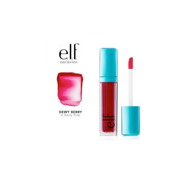 Son tint bóng nhẹ Elf Aqua Beauty Radiant Gel Lip Tint màu Dewy Berry (6ml)