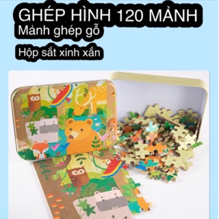 TRANH GHÉP HÌNH 120 MẢNH (NHIỀU MẪU)