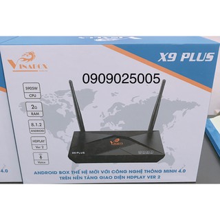 VINABOX X9 PLUS – ĐIỀU KHIỂN BẰNG GIỌNG NÓI – THIẾT KẾ ĐẲNG CẤP – CẤU HÌNH MẠNH MẼ – 4K HDR