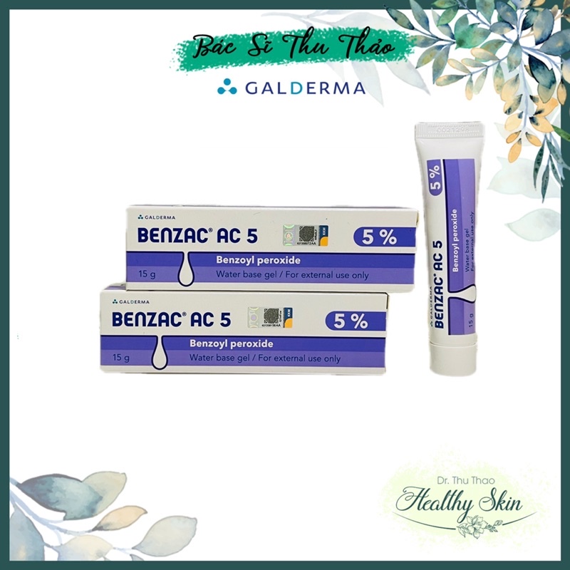 KEM GIẢM MỤN BENZAC AC 5%