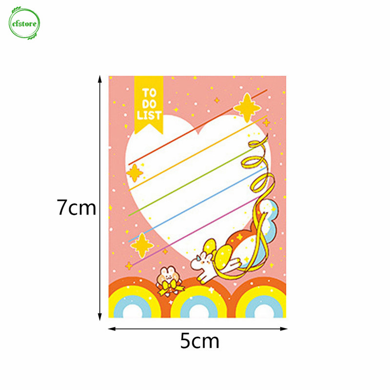 Set 100 Giấy Ghi Chú Dễ Thương