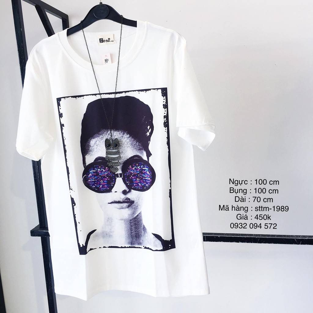 ÁO THUN NỮ BIG SIZE NGOẠI CỠ - ÁO THUN KIỂU NỮ SIZE LỚN - QUẦN ÁO BIG SIZE CHO NGƯỜI MẬP BÉO - BJTY SHOP BIG SIZE
