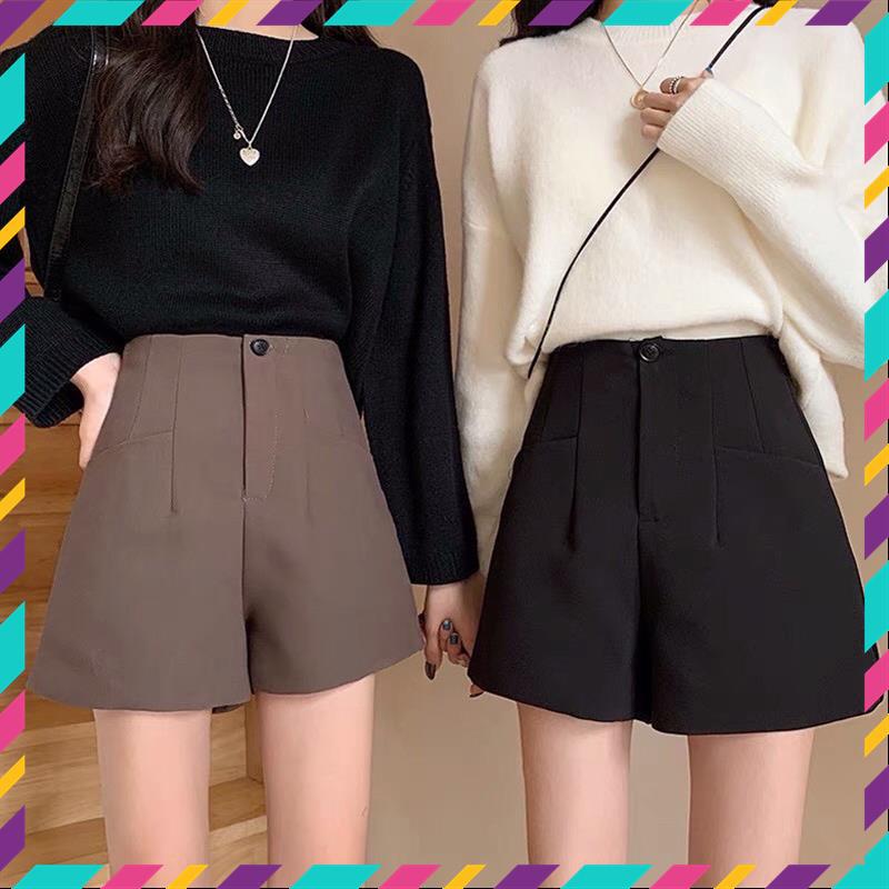 Quần short nữ cạp liền cúc gài siêu Hot_QS001 MSP72334
