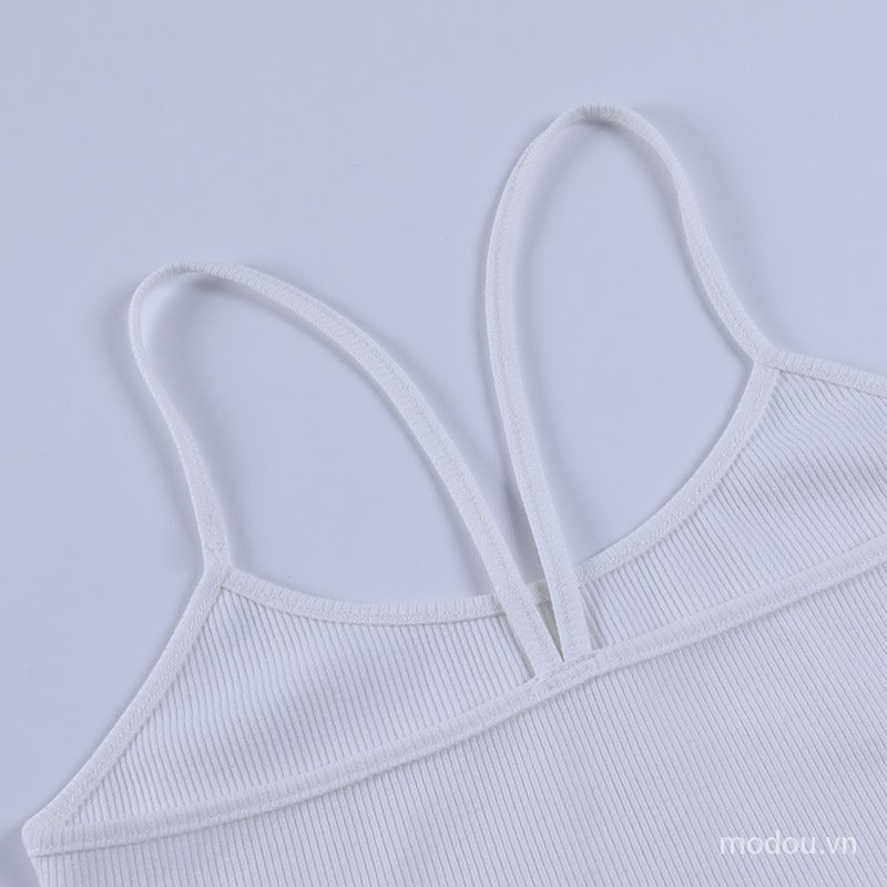 Áo Hai Dây Mảnh Chất Cotton Thiết Kế Hở Lưng Quyến Rũ | BigBuy360 - bigbuy360.vn
