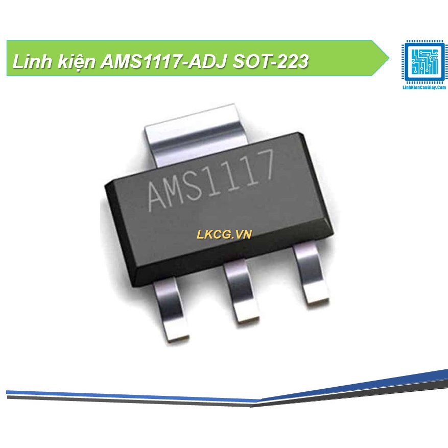 Linh kiện AMS1117-ADJ SOT-223