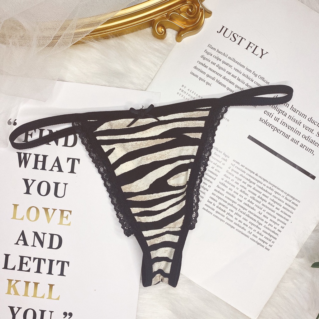 NEW 2022 - CK019 lót T-string thun su cao cấp phối ren KELLY WANG