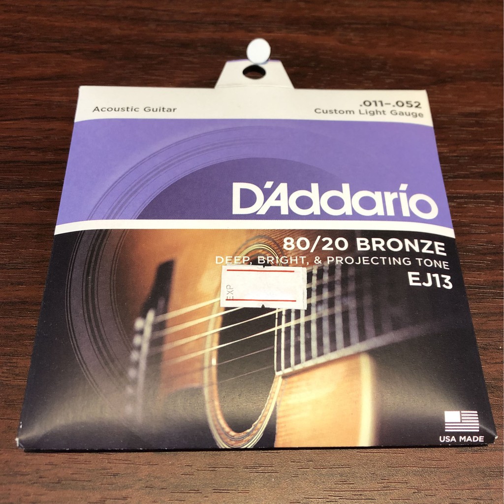 Dây guitar acoustic D'Addario EJ13
