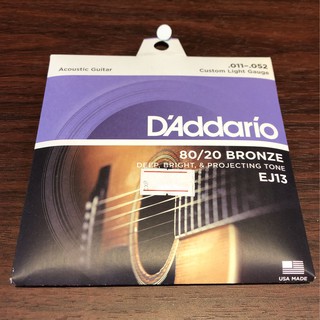 Dây guitar acoustic D'Addario EJ13