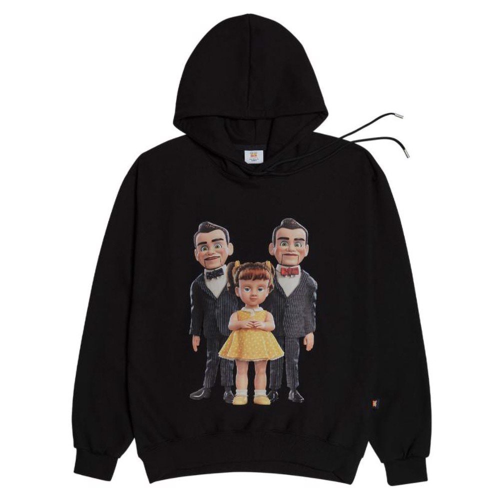 AO HODIE tay dài TOY STORY&amp;ADLV Gabby &amp; Besson HODIE cotton ( mũ hai lớp dày dặn)