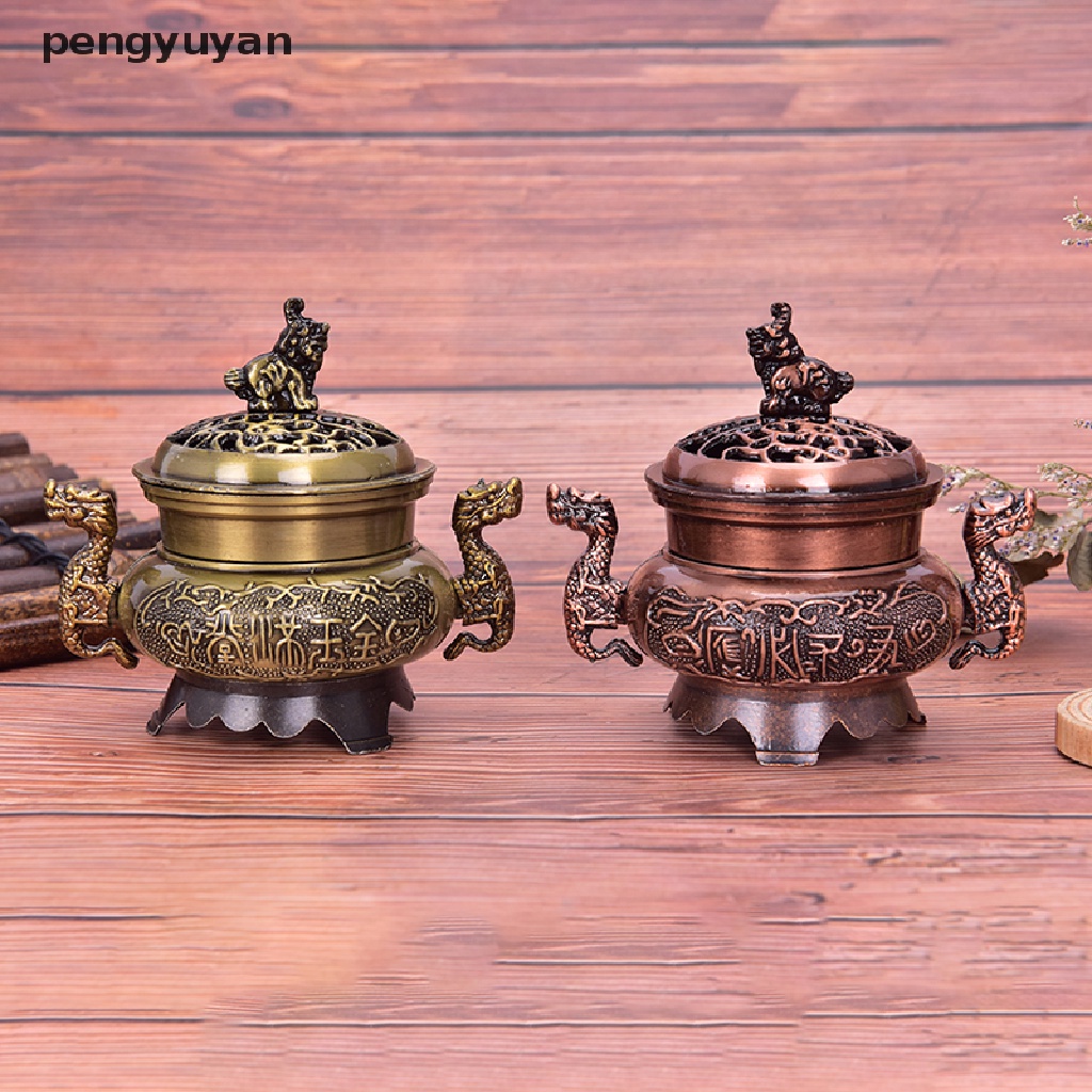 Lư Hương Mini Bằng Hợp Kim Đồng Phong Cách Tây Tạng [Mới]