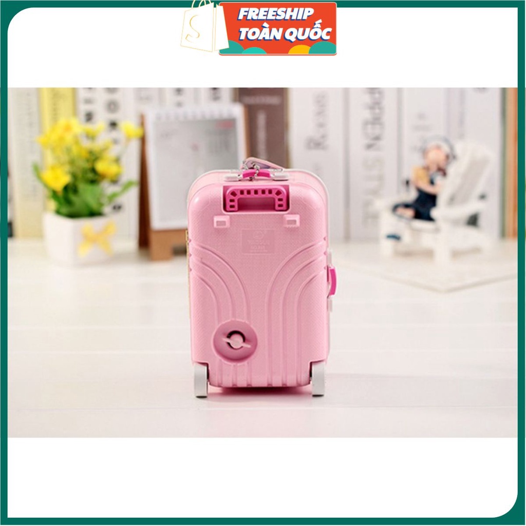 Hộp Đựng Trang Sức Kiểu Cặp Du Lịch Cá Tính Momo ( Giao màu ngẫu nhiên)