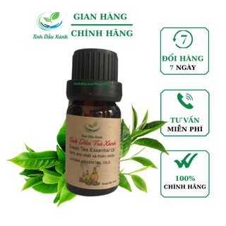 Tinh Dầu Trà Xanh Tinh Dầu Xanh 100% Ogranic Thiên Nhiên Nguyên Chất Xôn Phòng Với Máy Khuếch Tán Dung Tích 10ml
