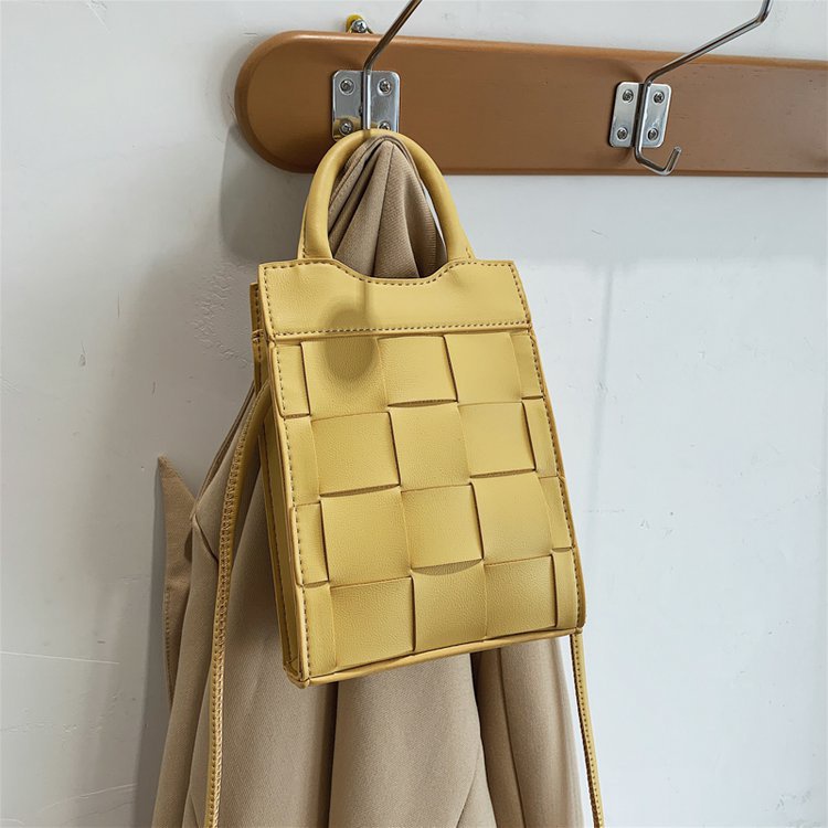 Túi đeo chéo hình vuông màu trơn kiểu dáng hợp thời trang trẻ trung dành cho nữ