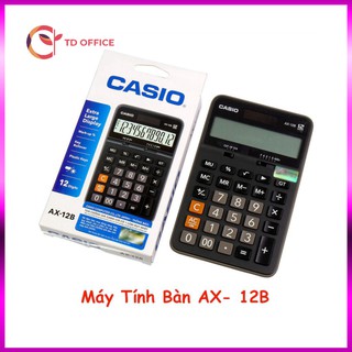 Máy Tính Để Bàn AX-12B - Máy tính Cầm Tay Để Bàn Tính Cho Shop - Bảo hành 6 tháng