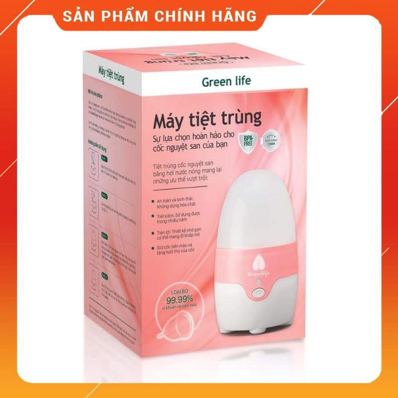 Máy Tiệt Trùng Cốc Nguyệt San Green Life Bảo Hành 1 Năm Chính Hãng