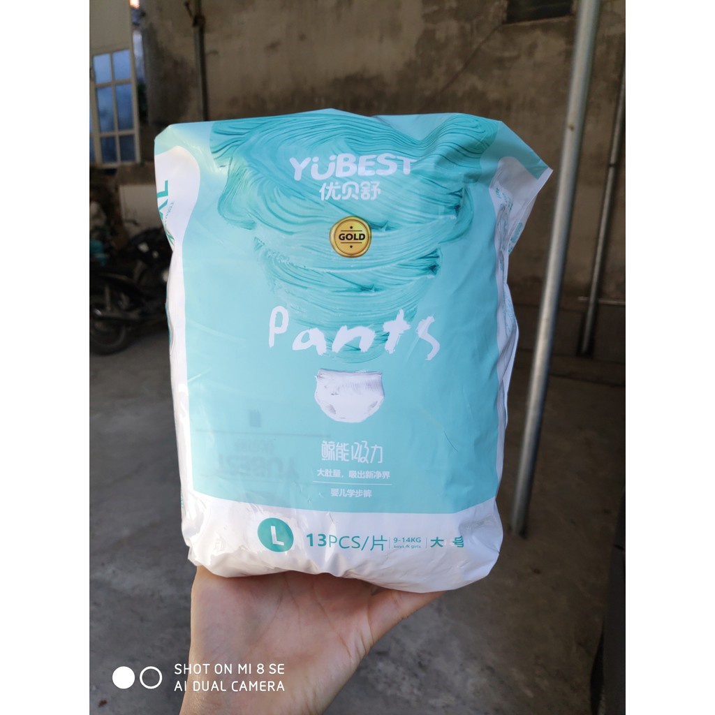 {sẵn sll}Bỉm YUBEST ANGEL / YUBEST GOLD quần/dán size S90, M84, L78, XL72, XXL66, XXXL66(gói nhỏ tách bịch)