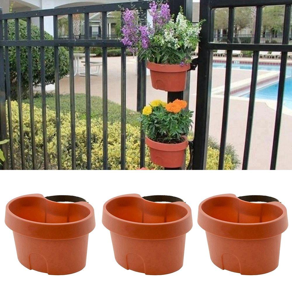 Set 3 Chậu Hoa Bằng Nhựa Sáng Tạo