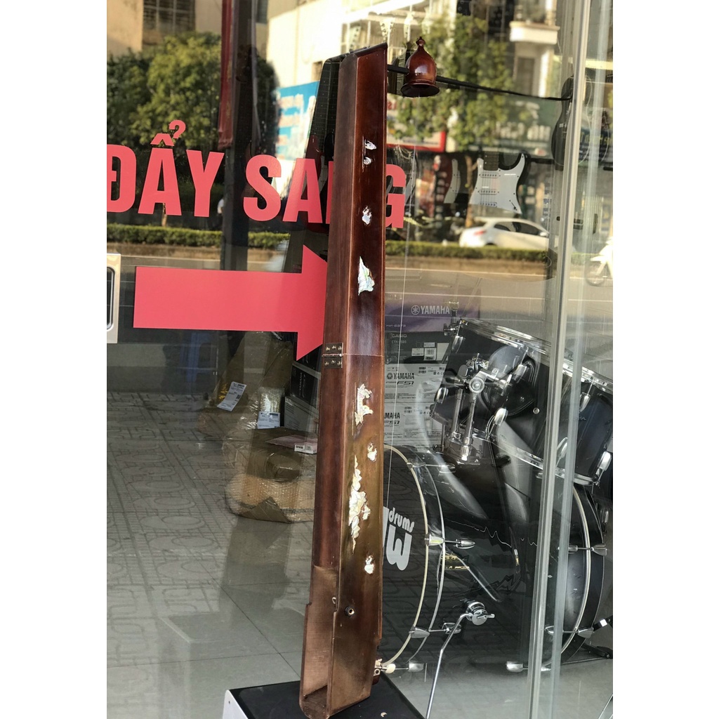 Đàn bầu xếp giá rẻ-tặng bao và que gãy
