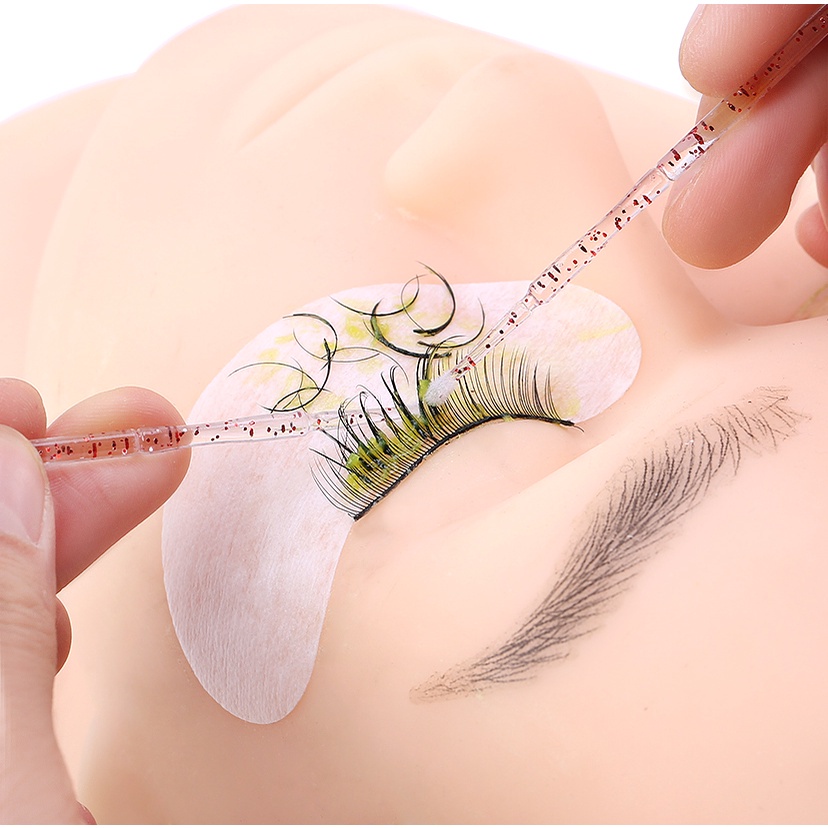 Thiết bị kéo dài lông mi với hộp 180/300 đánh lông mi loại bỏ Mascara bôi trên trang điểm vi mô.