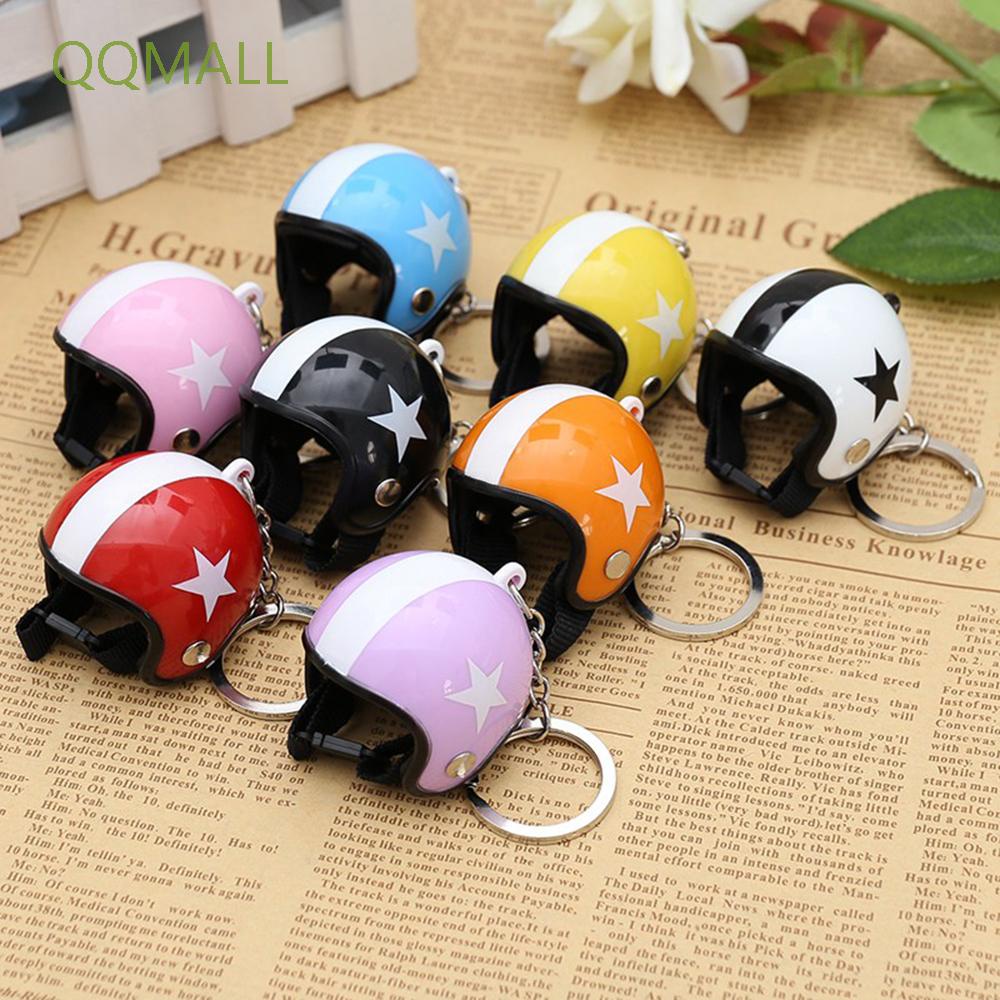 Móc Khóa Hình Mũ Bảo Hiểm Phong Cách Cổ Điển Thời Trang