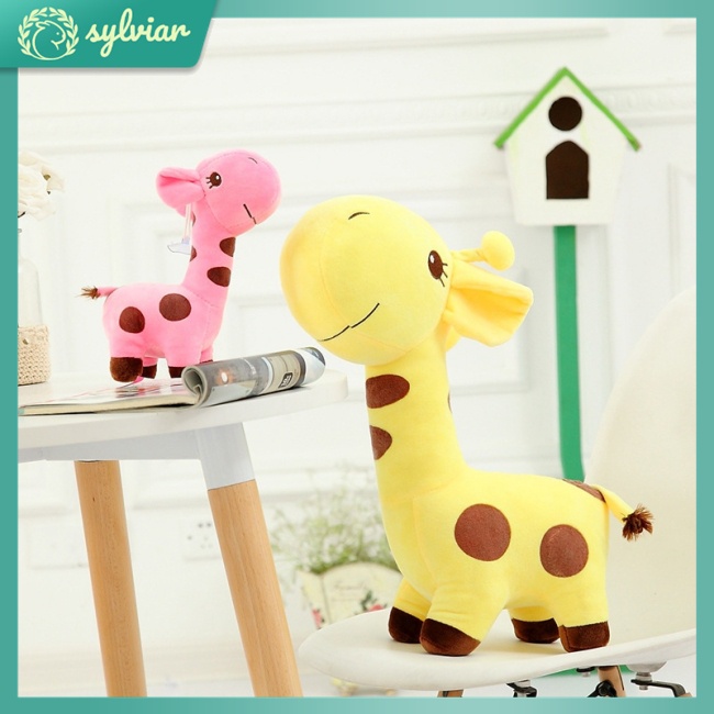 Thú Nhồi Bông Hình Hươu Cao Cổ Dễ Thương Kích Thước 18cm