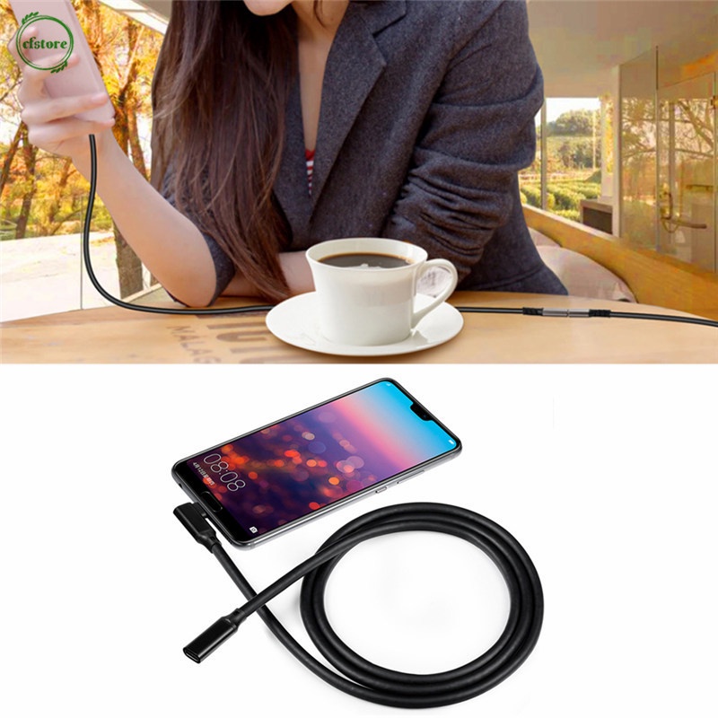 Dây cáp nối dài USB 3.1 Type-C 90 độ CF 100W PD 5A 4K 60Hz 10Gbps USB-C thế hệ 2