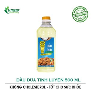 Dầu dừa tinh luyện Vietcoco 500ml dùng để nấu ăn  Refind coconut oil