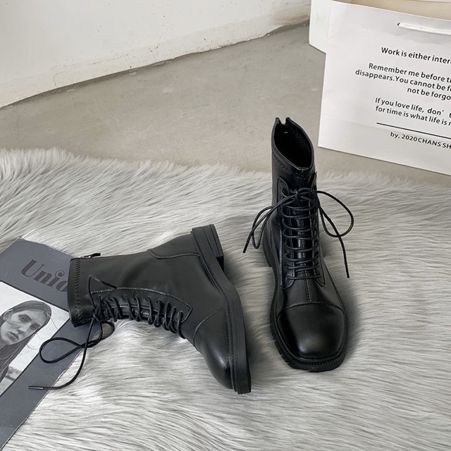 Giày boots khoá kéo sau | BigBuy360 - bigbuy360.vn