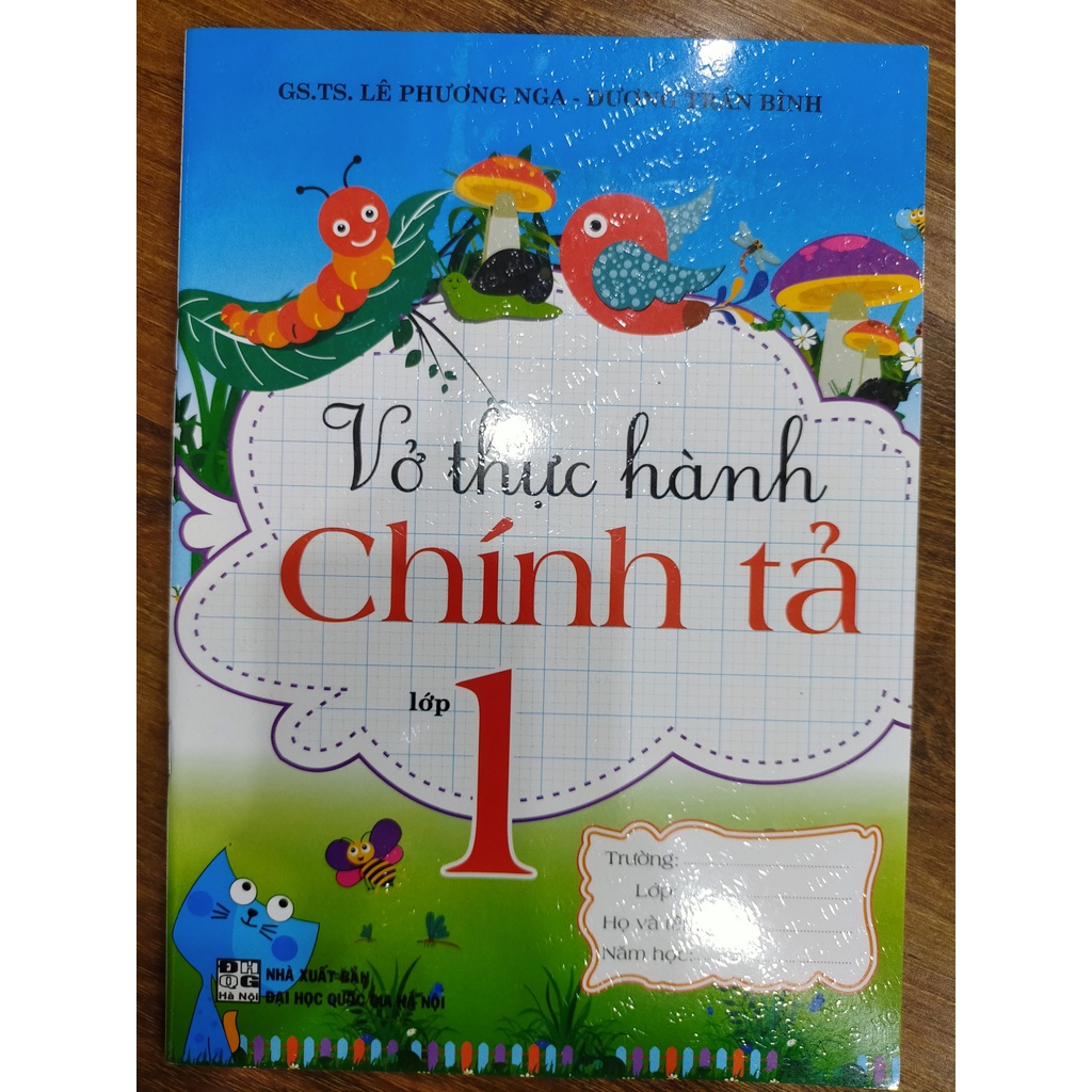 Sách - Vở Thực Hành Chính Tả Lớp 1