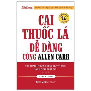 Sách cai thuốc lá dễ dàng cùng allen carr - bản quyền