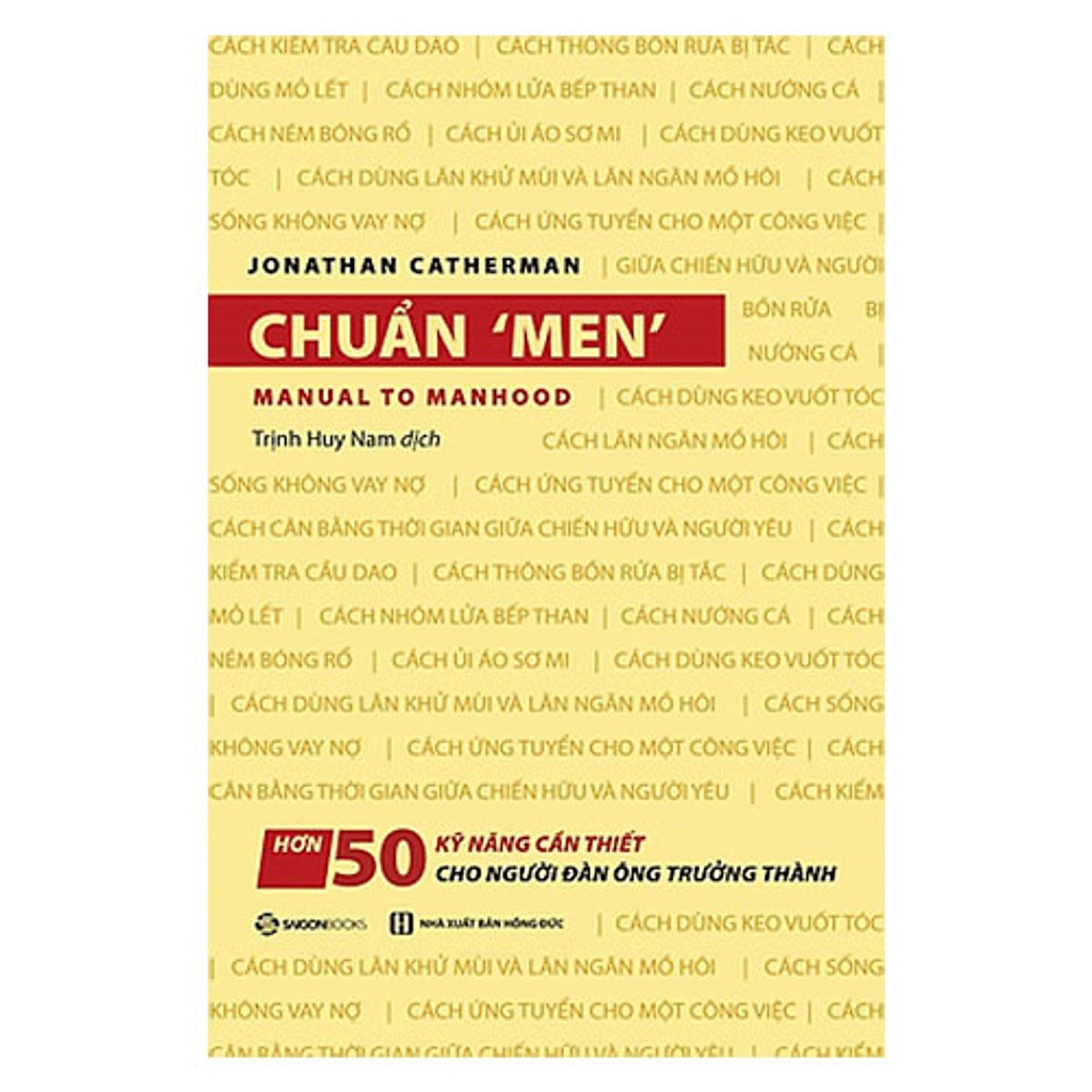 Sách - Chuẩn 'Men' - Jonathan Catherman