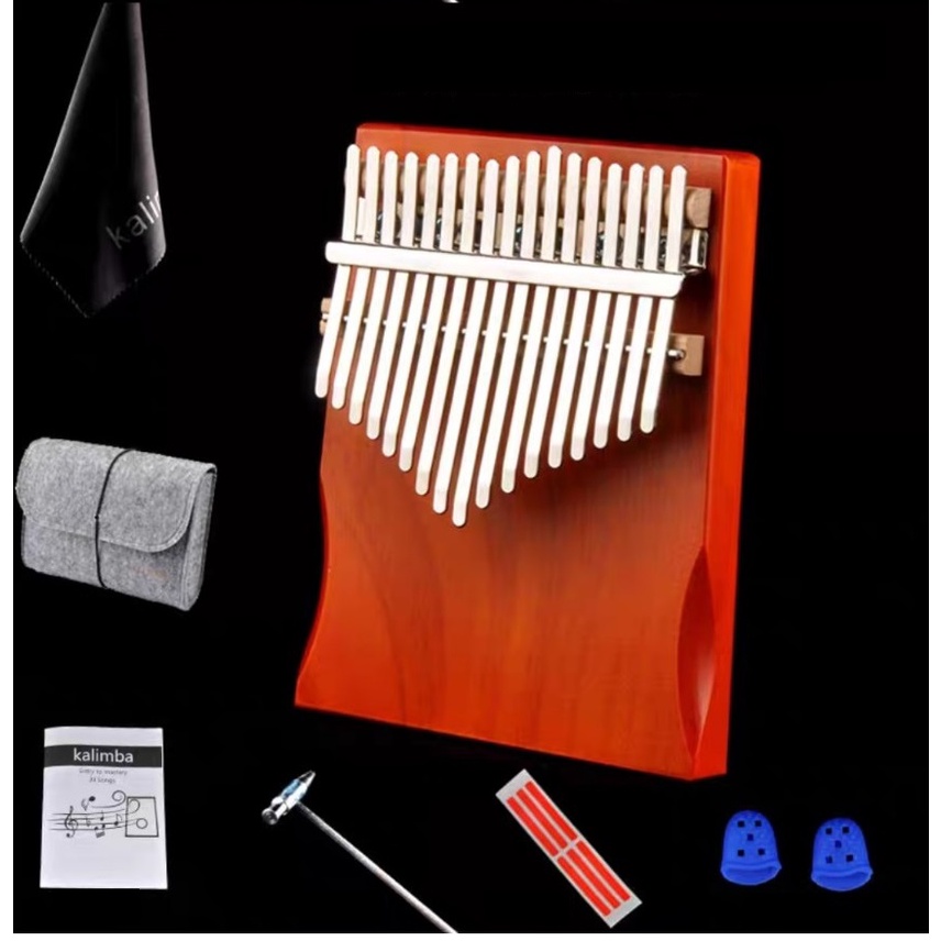 Đàn Kalimba Giá Rẻ PEPPARITA Gỗ Mahogany Nguyên Khối loại đàn kalimba 17 phím đàn kalimba quà tặng