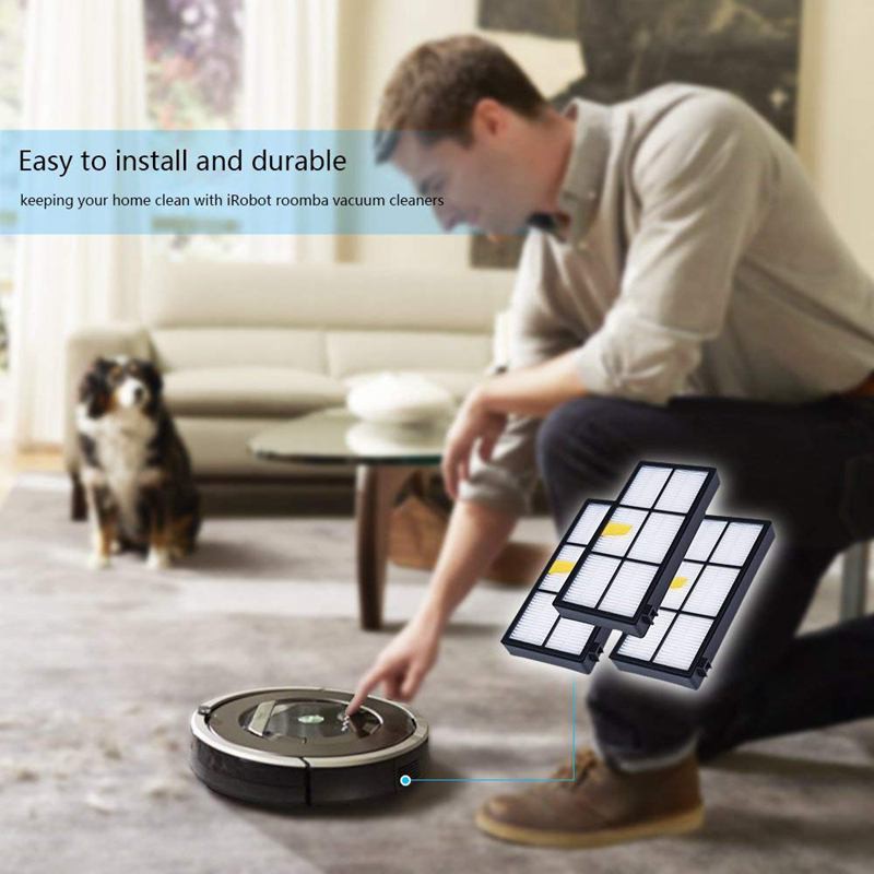 Set phụ kiện cho robot lau nhà thông minh iRobot Roomba dòng 800 860 8655 chất lượng cao