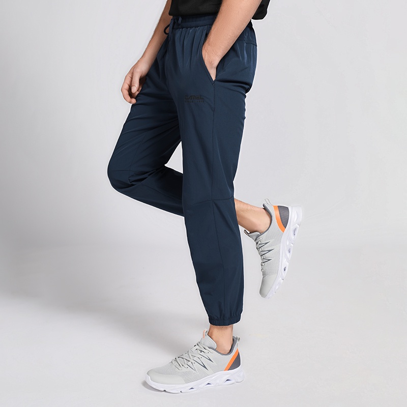 Quần dài CAMEL có độ co giãn thoáng khí nhanh khô thời trang thanh lịch cho nam