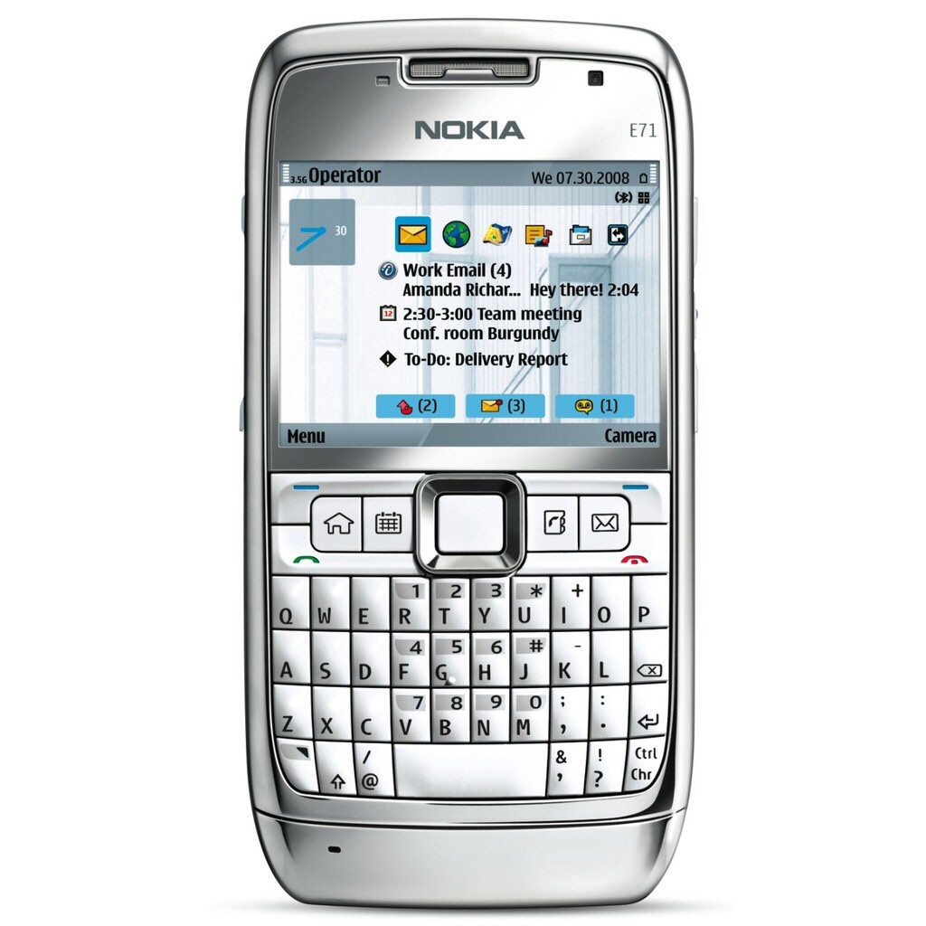 ĐIỆN THOAI NOKIA E71 - ZIN CHÍNH HÃNG