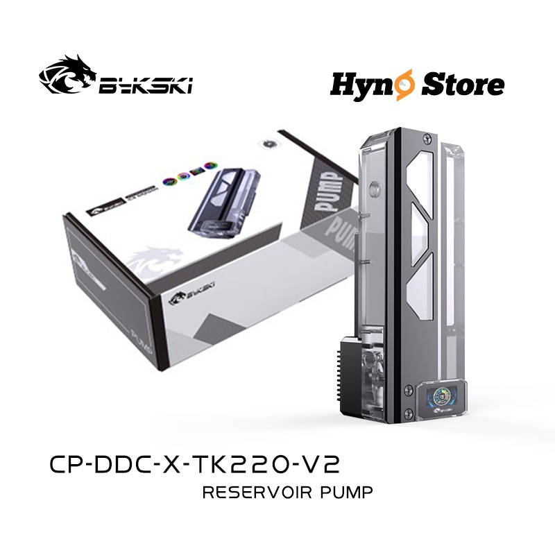 Tấm tank DDC hiển thị nhiệt độ màu Bykski thiết kế mới liền pump Tản nhiệt thumbnail