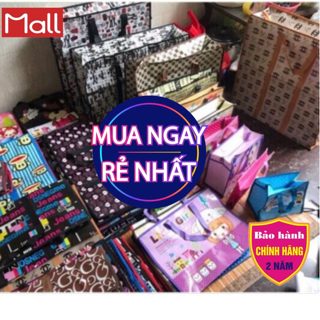 Túi bạt đựng đồ chăn màn quần áo chống thấm nước Có 2 Dây Kéo cao cấp FG23