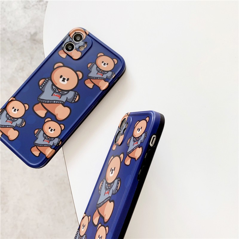 Ốp lưng iphone Kick Bear IMD dày dặn viền nổi 5/5s/6/6plus/6s/6splus/7/7plus/8/8plus/x/xr/xs/11/12/pro/max/plus/promax | BigBuy360 - bigbuy360.vn