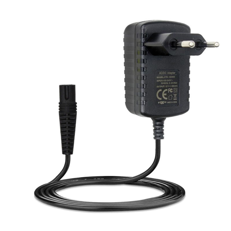 Bộ Sạc Pin 12V Phích Cắm EU Cho Máy Cạo Râu Brauns Series 7 9 3 5 1