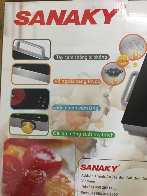 Bếp hồng ngoại Sanaky SNK-2524HGN