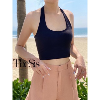 Áo Cổ Yếm Phong Cách Basic Dễ Phối Đồ A3