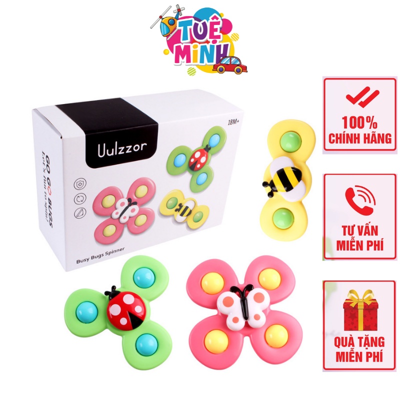 [Mã LIFE20KALL giảm 10% đơn 50K] Con quay spinner Tuệ Minh, Spinner bộ 3 con quay 2 cánh, 3 cánh, 4 cánh SP000039