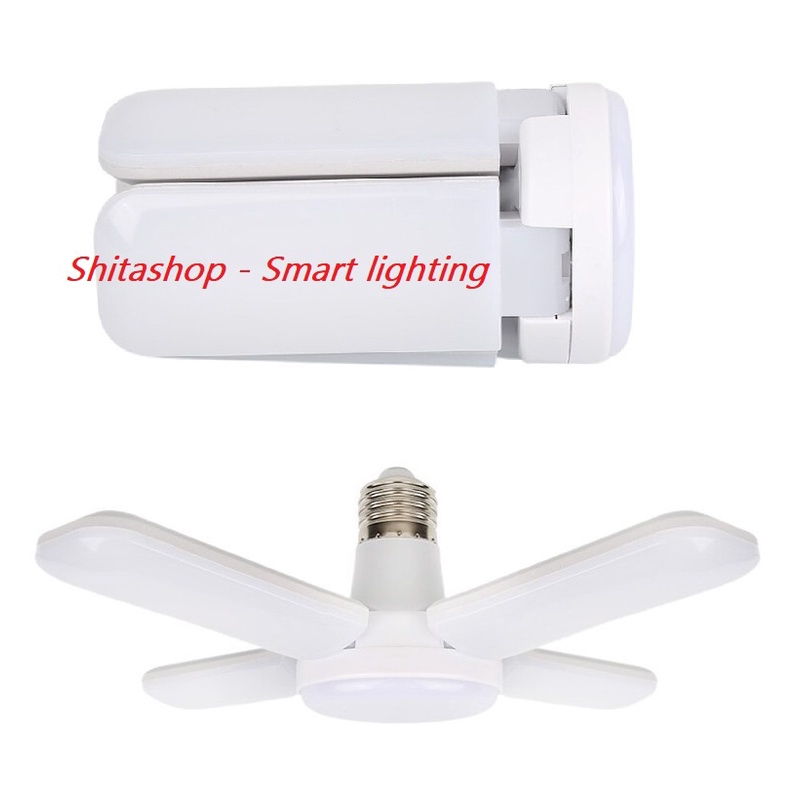 Đèn Led 4 cánh + 1 đèn trung tâm . Công suất 60W siêu sáng  Sử dụng chip led SND2835 độ sáng cao