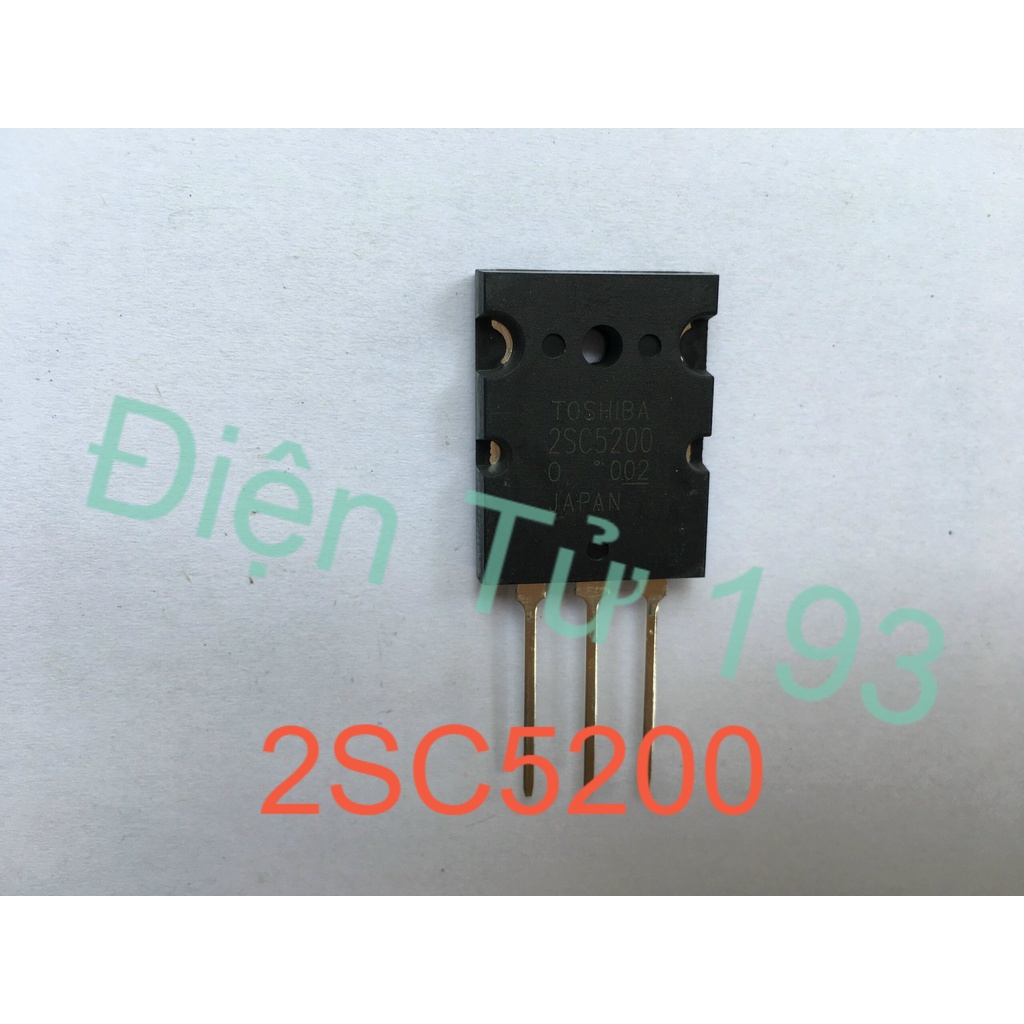 Cặp sò 2SC5200 2SA1943 Hàng mới 100% chất lượng ,loại tốt ( Nhân chíp lớn )