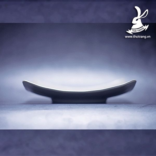 Dĩa Vuông Sâu Lòng Màu Nâu Nhám Nhựa Melamine Đài Loan - Chính Hãng