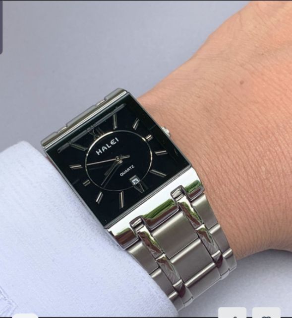 Đồng hồ nam halei mặt vuông chống nước