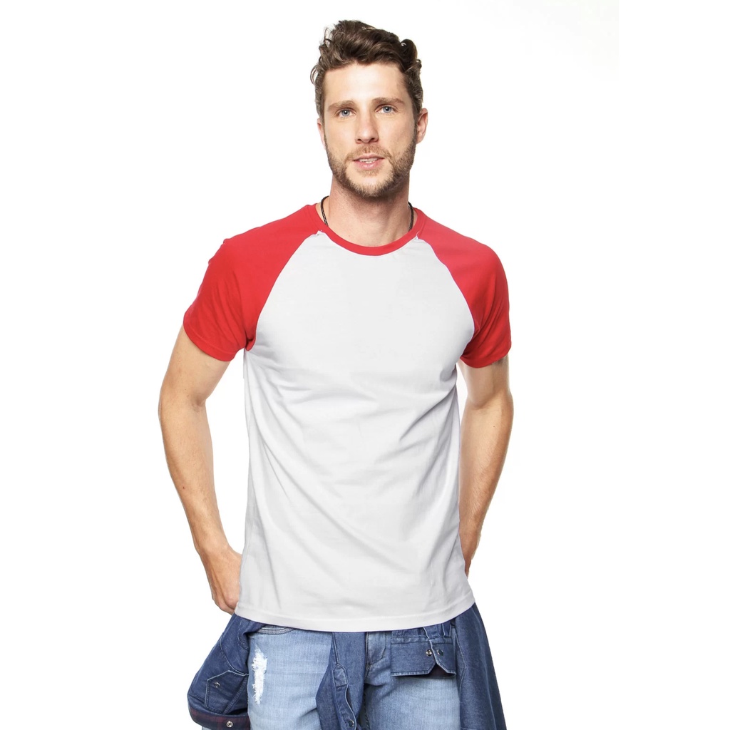Áo Thun Nam Cổ Tròn RAGLAN  ( nhiều màu) Tay Ngắn, vải mềm Mịn